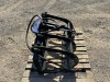 2026 ABOSS 25" GRAPPLE BUCKET, fits skidsteer. --( LOCATED IN MADERA, CA)-- - 2