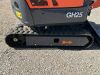 2026 ABOSS GH25 MINI HYDRAULIC EXCAVATOR, gp bucket, hydraulic thumb, aux hydraulics, backfill blade, canopy. s/n:4SS4607 --(LOCATED IN MADERA, CA)-- - 9