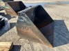 2024 STAR 1472HB-TK 72" FORKLIFT BUCKET, fits reachlift. s/n:129319 --(LOCATED IN COLTON, CA)-- - 3