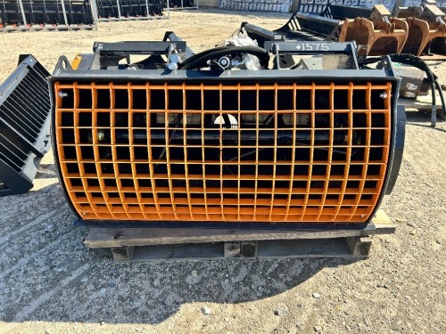 ARTEER CM-300V CONCRETE MIXER ATTACHMENT, fits skidsteer. s/n:202680172785 --(LOCATED IN COLTON, CA)--
