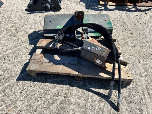 BOBCAT 5HAUGER AUGER ATTACHMENT, fits skidsteer. s/n:A90L03063 --(LOCATED IN COLTON, CA)--