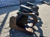 2016 BOBCAT GRPL74INDLBKT 74" GRAPPLE BUCKET, fits skidsteer. s/n:AF0H05519 --(LOCATED IN COLTON, CA)-- - 3
