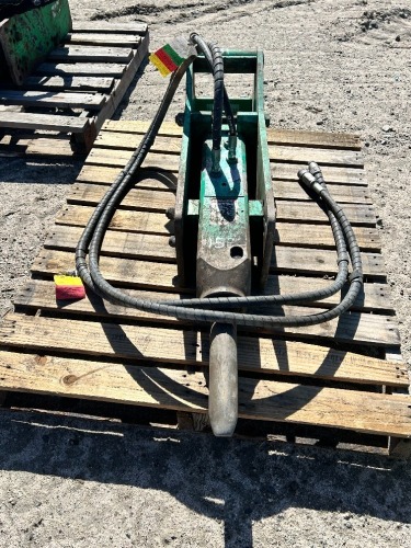 2023 FRD FX45CPQA HYDRAULIC BREAKER ATTACHMENT. s/n:X45-14297 --(LOCATED IN COLTON, CA)--