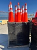 PALLET OF APPROX. (225) 36" ORANGE TRAFFIC CONES --(LOCATED IN COLTON, CA)-- - 2