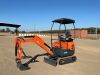 2026 ABOSS GH20 MINI HYDRAULIC EXCAVATOR, gp bucket, aux hydraulics, backfill blade, canopy. s/n:A25112216265 --(LOCATED IN MADERA, CA)--