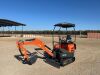 2026 ABOSS GH20 MINI HYDRAULIC EXCAVATOR, gp bucket, aux hydraulics, backfill blade, canopy. s/n:A2511274629 --(LOCATED IN MADERA, CA)--