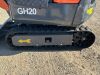 2026 ABOSS GH20 MINI HYDRAULIC EXCAVATOR, gp bucket, aux hydraulics, backfill blade, canopy. s/n:A2511274629 --(LOCATED IN MADERA, CA)-- - 5