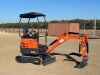 2026 ABOSS GH25 MINI HYDRAULIC EXCAVATOR, gp bucket, hydraulic thumb, aux hydraulics, backfill blade, canopy. s/n:4SZ1583 --(LOCATED IN MADERA, CA)-- - 2