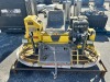 LISAN 80R2499 RIDE-ON POWER TROWEL, 13hp gasoline. --(LOCATED IN COLTON, CA)--