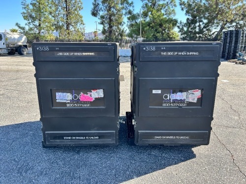 APPROX. (2) ABEX DISPLAY SYSTEMS --(LOCATED IN COLTON, CA)--