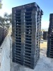 APPROX. (20) BLACK PLASTIC PALLETS --(LOCATED IN COLTON, CA)-- - 4