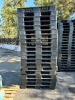 APPROX. (20) BLACK PLASTIC PALLETS --(LOCATED IN COLTON, CA)--