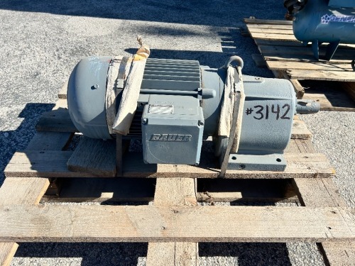 BAUER ELECTRIC GEAR MOTOR --(LOCATED IN COLTON, CA)--