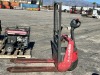 RAYMOND 102T-F45L ELECTRIC PALLET JACK, 4,500#. s/n:1021434185 --(LOCATED IN COLTON, CA)-- - 2