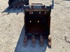 BOBCAT 18" GP BUCKET, fits mini excavator --(LOCATED IN COLTON, CA)--