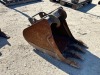 BOBCAT 18" GP BUCKET, fits mini excavator --(LOCATED IN COLTON, CA)-- - 3