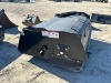 DIRNIG 72" SWEEPER ATTACHMENT, fits skidsteer. s/n:245143 --(LOCATED IN COLTON, CA)-- - 3