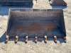 BOBCAT 62" GP BUCKET, fits skidsteer. --(LOCATED IN COLTON, CA)--