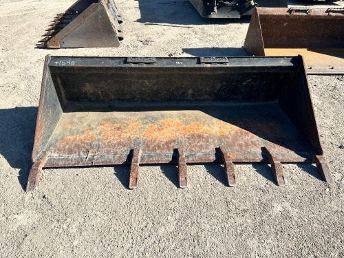 72" GP BUCKET, fits skidsteer. --(LOCATED IN COLTON, CA)--