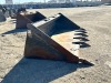72" GP BUCKET, fits skidsteer. --(LOCATED IN COLTON, CA)-- - 3