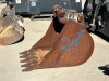 BOBCAT 24" GP BUCKET, fits backhoe. s/n:7125308 --(LOCATED IN COLTON, CA)-- - 2