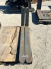 SET OF 42" FORKS, fits forklift. --(LOCATED IN COLTON, CA)--