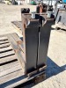 SET OF 42" FORKS, fits forklift. --(LOCATED IN COLTON, CA)-- - 3