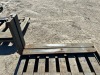 SET OF 42" FORKS, fits forklift. --(LOCATED IN COLTON, CA)-- - 2