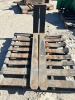 SET OF 42" FORKS, fits forklift. --(LOCATED IN COLTON, CA)--