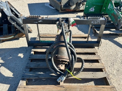 AUGER ATTACHMENT, fits skidsteer --(LOCATED IN COLTON, CA)--