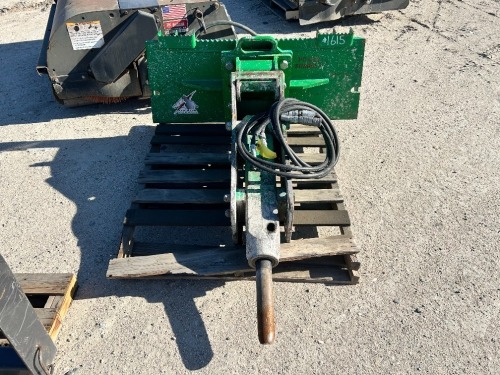 2018 FRD FX45CPQA HYDRAULIC BREAKER ATTACHMENT, fits skidsteer. s/n:08885 --(LOCATED IN COLTON, CA)--