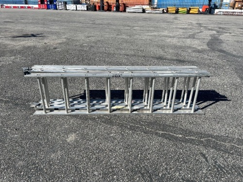 APPROX. (4) RGC PRO 400 TRACK 8' TRACK SECTIONS FOR LADDER HOIST --(LOCATED IN COLTON, CA)--