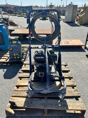 2023 MAKINEX DPW-2500-0AHU50 PRESSURE WASHER, 2,500psi, dual fuel. s/n:11350472 --(LOCATED IN COLTON, CA)--