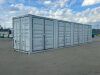 2026 40' HIGH CUBE CARGO CONTAINER, front door w/lock box, (4) side doors w/lock box. s/n:QT26404794 --(LOCATED IN COLTON, CA)--