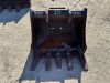 BOBCAT 24" GP BUCKET, fits mini excavator. --(LOCATED IN COLTON, CA)--