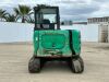 2020 JOHN DEERE 60G MINI HYDRAULIC EXCAVATOR, gp bucket, q/c, aux hydraulics, backfill blade, cab w/air, 2,480 hours indicated. s/n:1FF060GXEKJ291491 --(DOES NOT RUN)-- --(LOCATED IN COLTON, CA)-- - 3