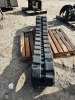 RUBBER TRACK, fits mini excavator. --(LOCATED IN COLTON, CA)-- - 2
