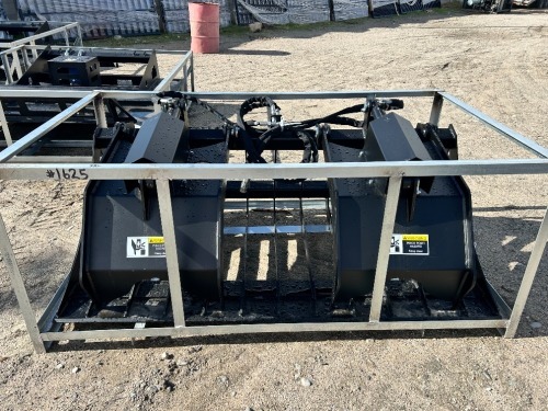 2026 72IN 72" ROCK GRAPPLE BUCKET, fits skidsteer. s/n:690326080465 --(LOCATED IN COLTON, CA)--