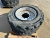 APPROX. (2) RIMS W/TIRES, fits reach lift. --(LOCATED IN COLTON, CA)-- - 4
