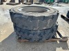 APPROX. (2) RIMS W/TIRES, fits reach lift. --(LOCATED IN COLTON, CA)-- - 2