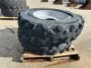 APPROX. (2) RIMS W/TIRES, fits reach lift. --(LOCATED IN COLTON, CA)-- - 3