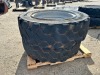 APPROX. (2) RIMS W/TIRES, fits reach lift. --(LOCATED IN COLTON, CA)-- - 2