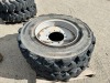 APPROX. (2) RIMS W/TIRES, fits reach lift. --(LOCATED IN COLTON, CA)-- - 3