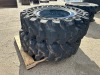 APPROX. (2) RIMS W/TIRES, fits reach lift. --(LOCATED IN COLTON, CA)-- - 2