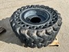 APPROX. (2) RIMS W/TIRES, fits reach lift. --(LOCATED IN COLTON, CA)-- - 4