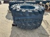 APPROX. (2) RIMS W/TIRES, fits reach lift. --(LOCATED IN COLTON, CA)--