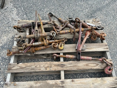APPROX. (10) RATCHET BINDERS --(LOCATED IN COLTON, CA)--