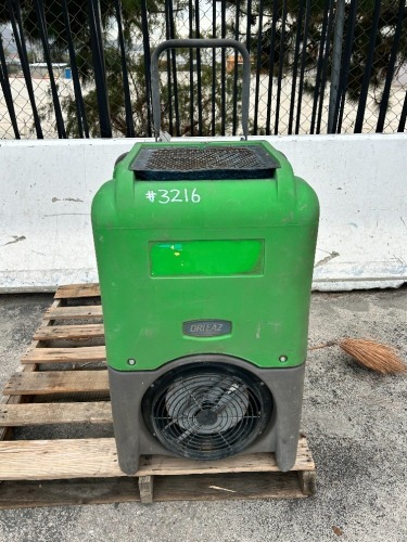 DRIEAZ F412-GRN DEHUMIDIFIER. --(LOCATED IN COLTON, CA)--