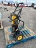 2021 DEWALT D25980K 60# DEMO HAMMER. s/n:2021598 W/CART --(LOCATED IN COLTON, CA)-- - 2