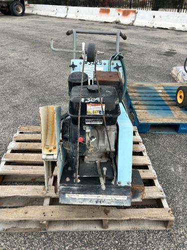 2006 TARGET PACIV WALK-BEHIND CONCRETE SAW. s/n:444429 --(LOCATED IN COLTON, CA)--